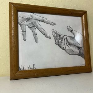 Decoration for Living Room Aspiration Art Drawing by Alexander Randles